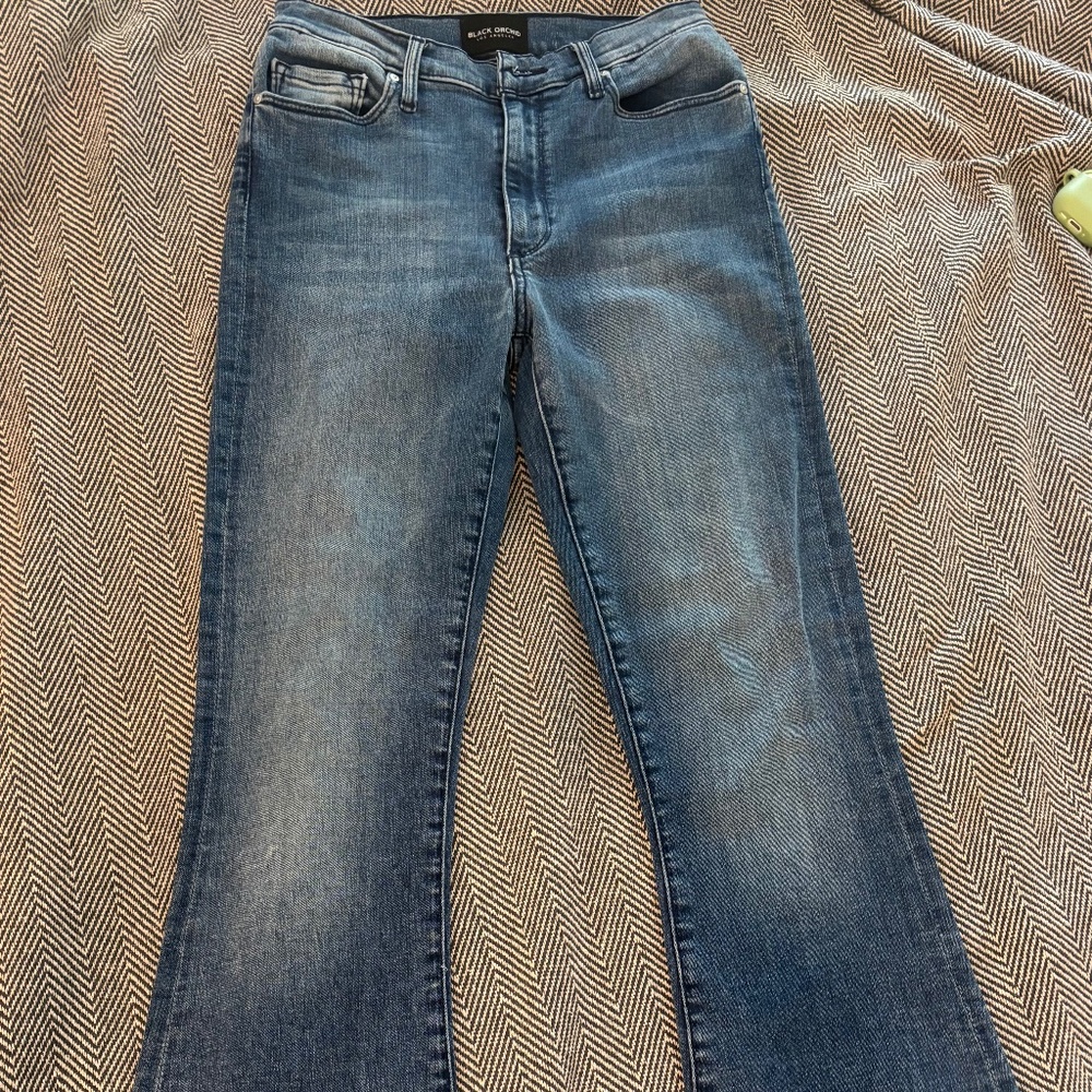 Black Orchid, ankle length, slight bootcut